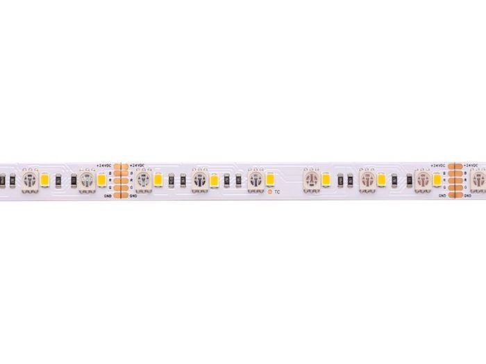 LED juosta 24V 19.2W/m nehermetiška IP20, RGB+WW, padidinto efektyvumo, PREMIUM AKTO - Image 2