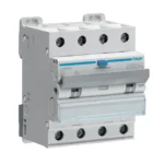 Kombinuotas automatinis jungiklis Hager ADM460C C10 30mA 4polis C 6kA 400V, A tipas