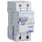 Kombinuotas automatinis jungiklis Hager AD970J C20 30mA 2polis C 6kA 230V, A tipas