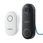 Reolink D340W 2K+ WiFi vaizdo durų skambutis su Chime VDB2K02W