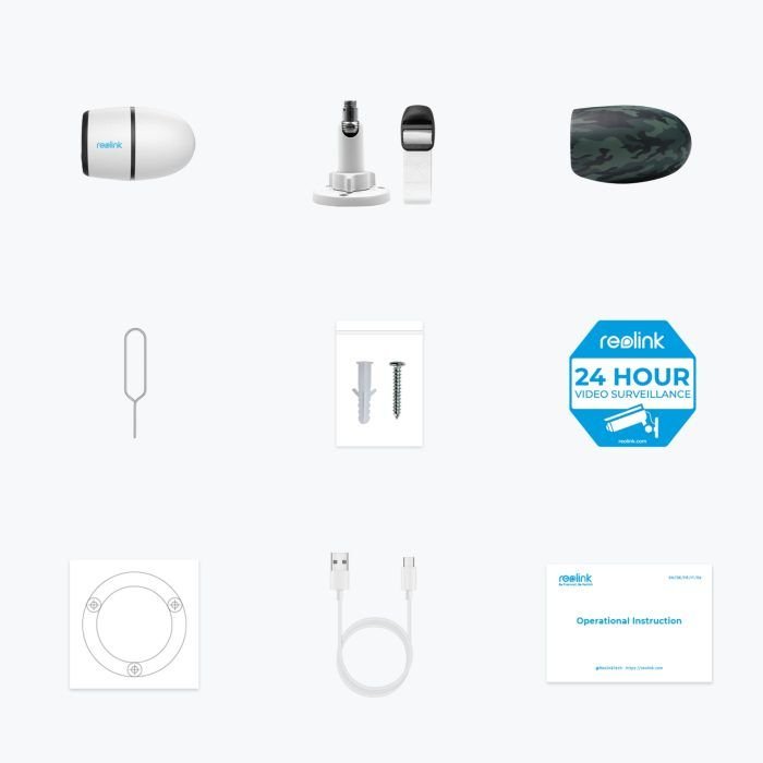 Reolink Go Series G330 4G LTE belaidė apsaugos kamera su baterija ir naktiniu matymu B4GB2K01 - Image 3