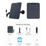Reolink Solar Panel 2 | 6W saulės baterija Reolink kameroms | IP65 atsparumas oro sąlygoms - Image 2