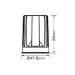 LED modulis NOVA MR16, 9 W, 3000 K, 24°, dimeriuojamas - Image 3