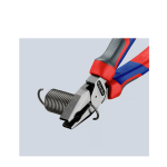 Didelės jėgos kombinuotos replės 180 mm Knipex 02 02 180 - Image 7
