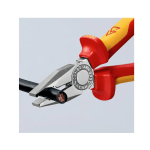 Kombinuotos replės izoliuotos 1000V 180mm Knipex 03 06 180 - Image 3
