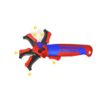 Izoliacijos nuėmimo peilis Ø 4–25mm Knipex 16 50 145 SB - Image 2