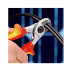 Kandyklės kabeliams elektrikui Ø15mm/50mm² 165mm Knipex 95 16 165 - Image 4