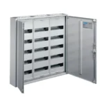Metalinis elektros skydas 180-modulių, virštinkinis, IP44, Hager FWB53