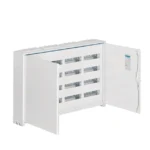 Metalinis elektros skydas 192-modulių, virštinkinis, IP44, Hager FWB44