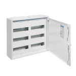 Metalinis elektros skydas 72-modulių, virštinkinis, IP44, Hager FWB32