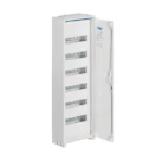 Metalinis elektros skydas 72-modulių, virštinkinis, IP44, Hager FWB61