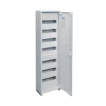 Metalinis elektros skydas 84-modulių, virštinkinis, IP44, Hager FWB71