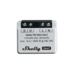 Shelly PM Mini Gen3 galios matuoklis 16A (WiFi, Bluetooth)