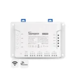 Sonoff 4CH Pro R3 4 kanalų išmanusis jungiklis su RF valdymu (Wi-Fi, 433 MHz)