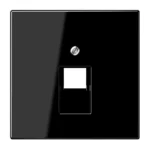 JUNG Kompiuterinio lizdo 1xRJ45 apdaila LS969-1UA SW juoda