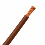 Lankstus viengyslis daugiavielis laidas LgY 1x6 (H07V-K) rudas